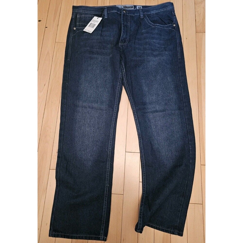 NWT Cato CV Slim Straight Denim Blue Jeans Men's Size 40x32 Comfort Stretch